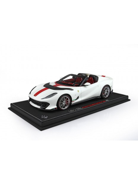 Ferrari 812 Competizione A (Bianco Italia) 1/18 BBR BBR Models - 6