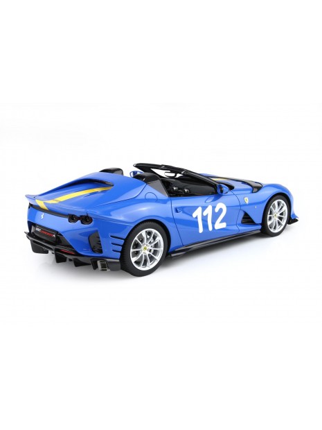 Ferrari 812 Competizione A (Frans Racing Blue) 1/18 BBR BBR Models - 1