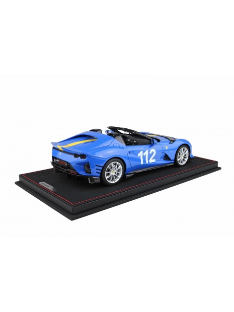 Ferrari 812 Competizione A (Frans Racing Blue) 1/18 BBR BBR Models - 7