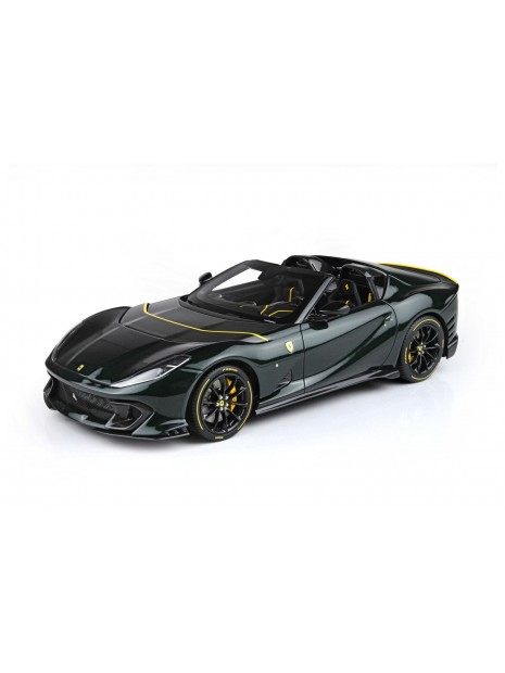 Ferrari 812 Competizione A (Verde Zeltweg) 1/18 BBR BBR Models - 1