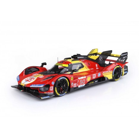 Ferrari 499P N. 50 Vincitore Le Mans 2024 1/18 BBR BBR Models - 1