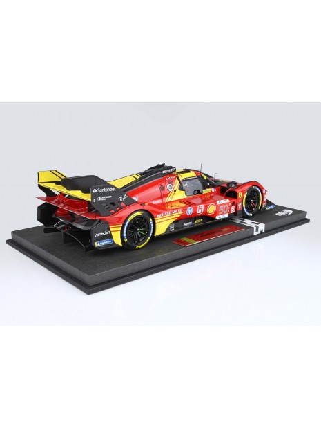 Ferrari 499P nr. 50 winnaar Le Mans 2024 1/18 BBR BBR Models - 5