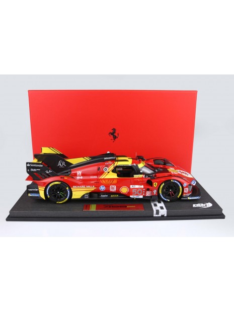 Ferrari 499P N. 50 Vincitore Le Mans 2024 1/18 BBR BBR Models - 6