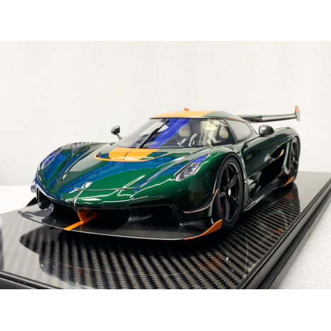 Koenigsegg Jesko (Green Tinted Carbon) 1/12 FrontiArt FrontiArt - 2