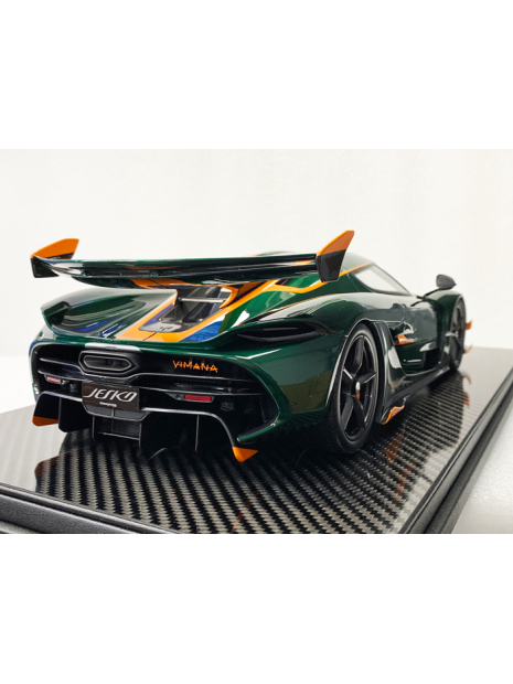 Koenigsegg Jesko (Green Tinted Carbon) 1/12 FrontiArt FrontiArt - 6