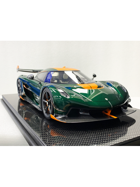 Koenigsegg Jesko (Green Tinted Carbon) 1/12 FrontiArt FrontiArt - 7