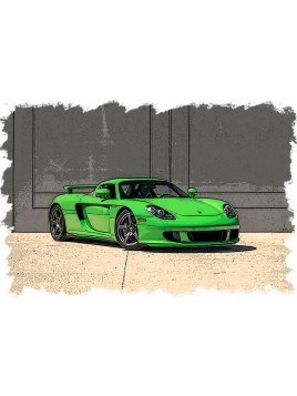 Porsche Carrera GT (Viper Green) 1/43 Make-Up Eidolon Make Up - 2