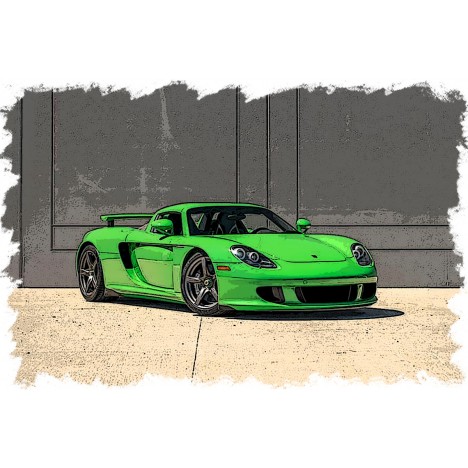 Porsche Carrera GT (Viper Green) 1/43 Make-Up Eidolon Make Up - 2