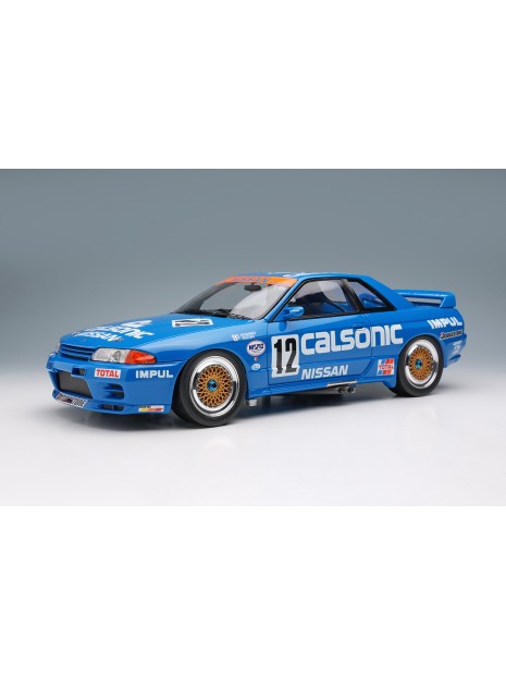 Calsonic Skyline GT-R Gr.A JTC Nishi Nihon Circuit 1990 Winner 1/18 Make-Up Eidolon Make Up - 1