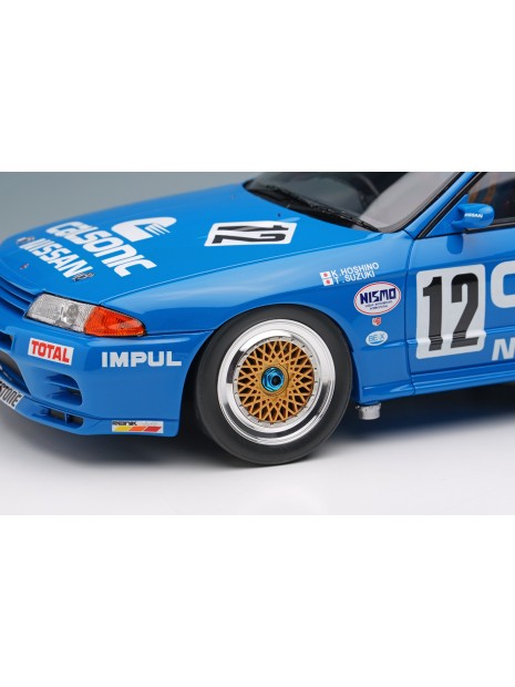 Calsonic Skyline GT-R Gr.A JTC Nishi Nihon Circuit 1990 Winner 1/18 Make-Up Eidolon Make Up - 5