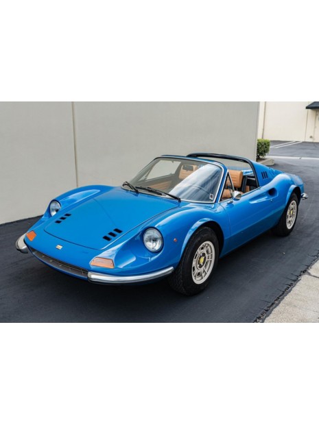 Ferrari Dino 246 GTS 1972 (Azzurro Dino) 1/18 BBR BBR Models - 1