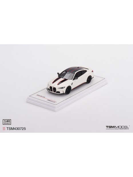 BMW M4 CSL (Alpine White) 1/43 TSM Model TSM Model - 4