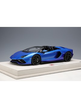 Lamborghini Aventador LP780-4 Ultimae Roadster (Blu Tawaret) 1/18 Make-Up Eidolon Make Up - 1