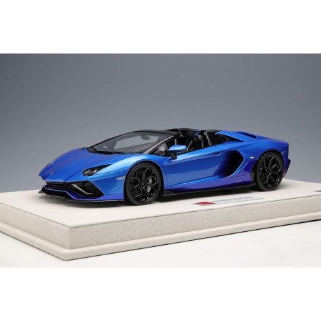 Lamborghini Aventador LP780-4 Ultimae Roadster (Blu Tawaret) 1/18 Make-Up Eidolon Make Up - 1