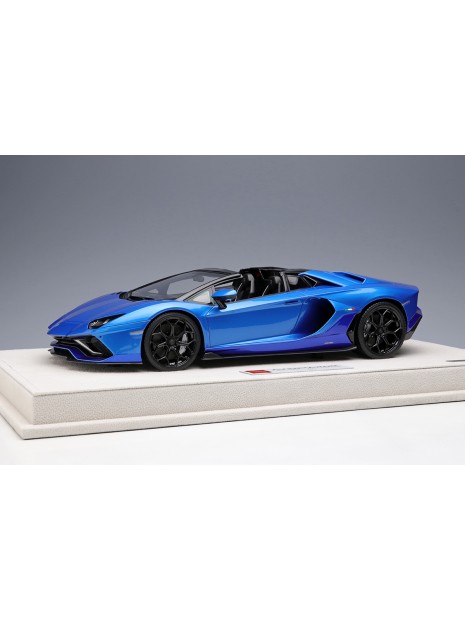 Lamborghini Aventador LP780-4 Ultimae Roadster (Blu Tawaret) 1/18 Make-Up Eidolon Make Up - 5