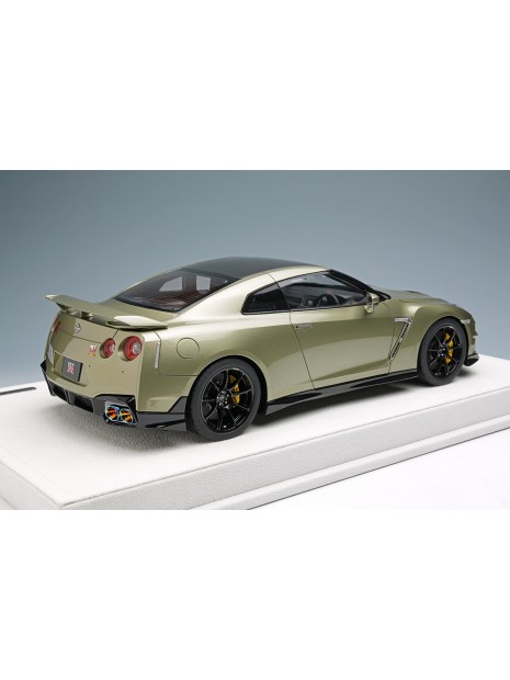 Nissan GT-R Track edition engineered by NISMO T-spec 2024 (Millennium Jade) 1/18 Make-Up Eidolon Make Up - 3