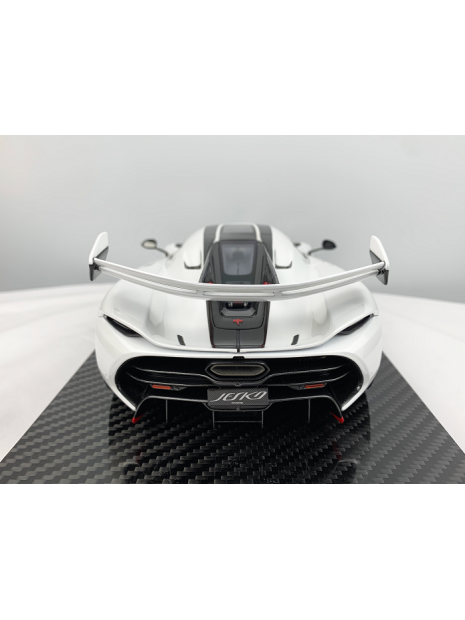 Koenigsegg Jesko (Crystal White) 1/18 FrontiArt FrontiArt - 6