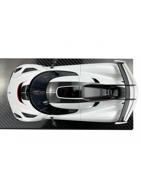 Koenigsegg Jesko (Crystal White) 1/18 FrontiArt FrontiArt - 8