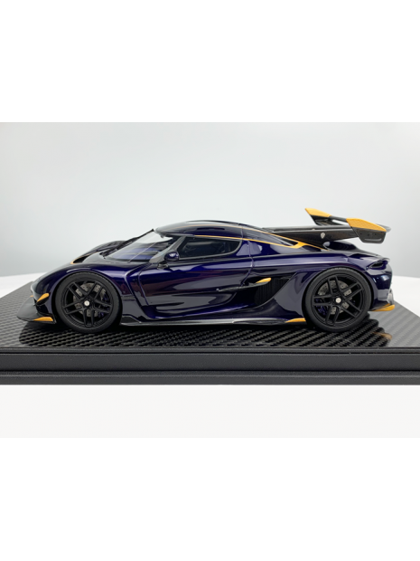 Koenigsegg Jesko (Blue Scuro Candy) 1/18 FrontiArt FrontiArt - 3