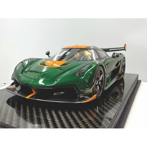 Koenigsegg Jesko (Green Tinted Carbon) 1/18 FrontiArt FrontiArt - 2