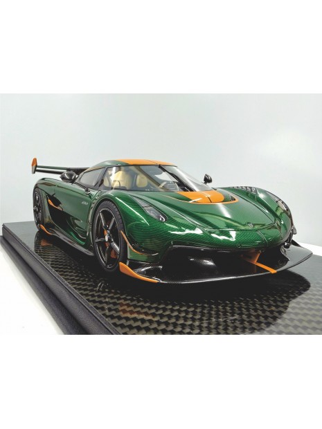 Koenigsegg Jesko (Green Tinted Carbon) 1/18 FrontiArt FrontiArt - 4