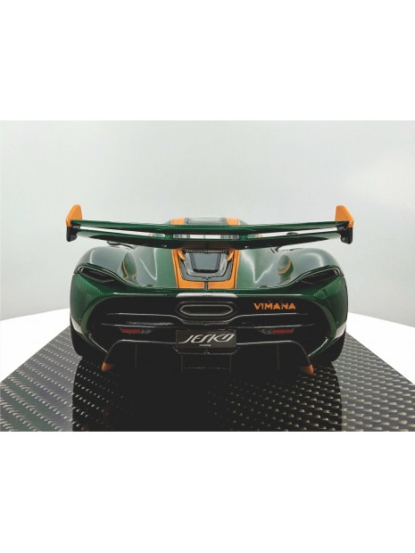 Koenigsegg Jesko (Green Tinted Carbon) 1/18 FrontiArt FrontiArt - 6