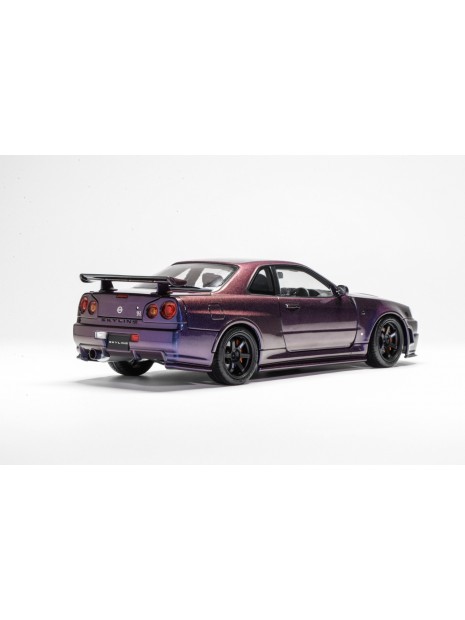 Nissan Skyline GTR R34 (Midnight Purple) 1/18 Motorhelix Motorhelix - 1