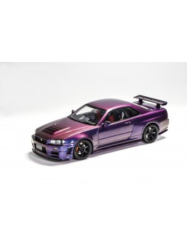 Nissan Skyline GTR R34 (Midnight Purple) 1/18 Motorhelix Motorhelix - 2