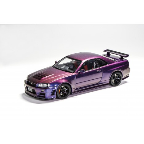 Nissan Skyline GTR R34 (Midnight Purple) 1/18 Motorhelix Motorhelix - 2