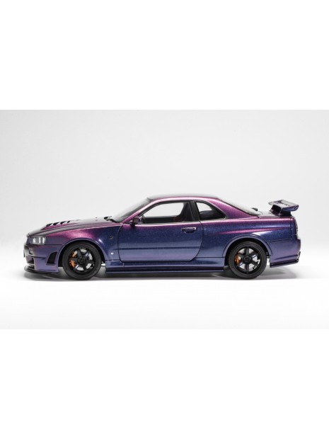 Nissan Skyline GTR R34 (Midnight Purple) 1/18 Motorhelix Motorhelix - 4