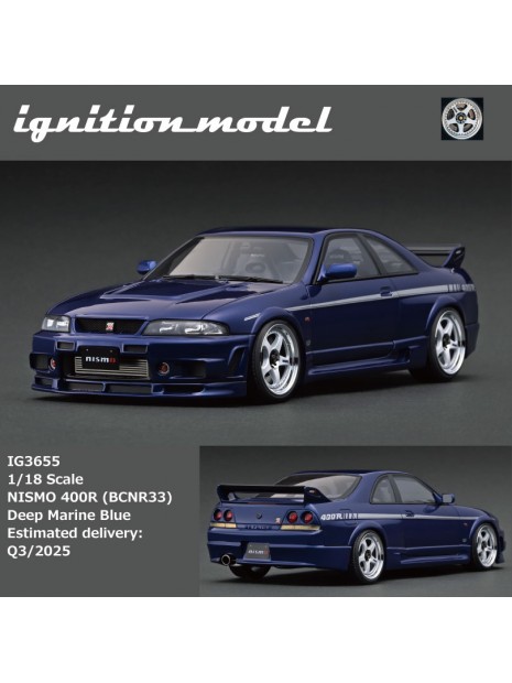 Nismo 400R (BCNR33) 1/18 Ignition Model Ignition Model - 7