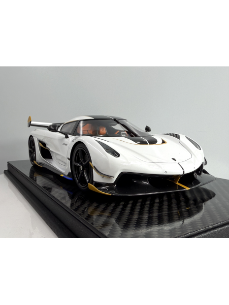 Koenigsegg Jesko (Crystal White) 1/18 FrontiArt FrontiArt - 6