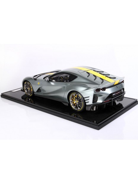 Ferrari 812 Competizione (COBURN Grau) 1/12 BBR BBR Models - 8