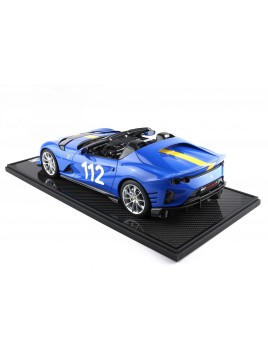 Ferrari 812 Competizione A (Frans Racing Blue) 1/12 BBR BBR Models - 1