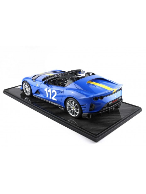 Ferrari 812 Competizione A (Frans Racing Blue) 1/12 BBR BBR Models - 1