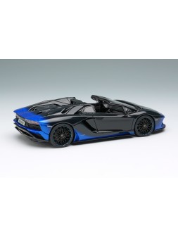 Lamborghini Aventador S Roadster 50th Anniversary Japan 2018 (Blu Nethuns) 1/43 Make Up Eidolon Make Up - 2