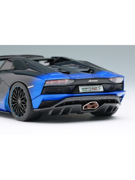 Lamborghini Aventador S Roadster 50th Anniversary Japan 2018 (Blu Nethuns) 1/43 Make Up Eidolon Make Up - 9