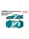 Porsche 911(993) GT2 Street 1996 (Turquoise Green) 1/43 Make Up Vision Make Up - 2