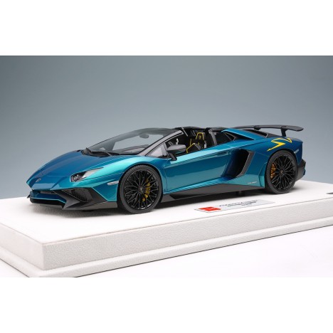 Lamborghini Aventador SV Roadster (Artemis Green) 1/18 Make-Up Eidolon Make Up - 1