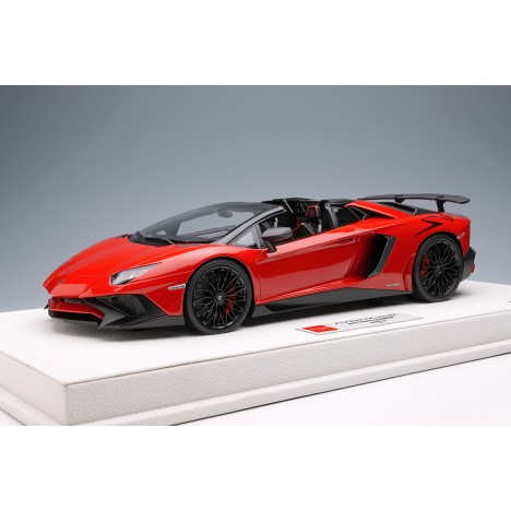 Lamborghini Aventador SV Roadster (Rosso Bia) 1/18 Make-Up Eidolon Make Up - 1