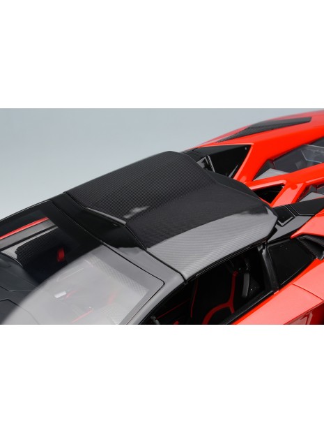 Lamborghini Aventador SV Roadster (Rosso Bia) 1/18 Make-Up Eidolon Make Up - 6