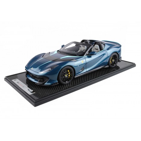 Ferrari 812 Competizione A (Blu Capri) 1/12 BBR BBR Models - 1