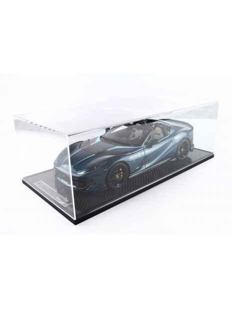 Ferrari 812 Competizione A (Blu Capri) 1/12 BBR BBR Models - 7