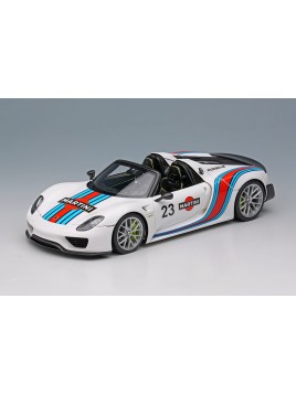 Porsche 918 Spyder Weissach Package Martini 1/43 Make-Up Eidolon Make Up - 1