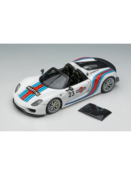 Porsche 918 Spyder Weissach Package Martini 1/43 Make-Up Eidolon Make Up - 2