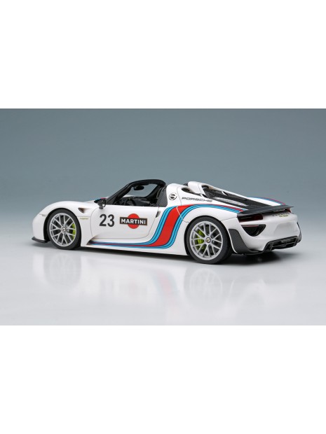 Porsche 918 Spyder Weissach Package Martini 1/43 Make-Up Eidolon Make Up - 3