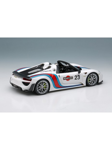 Porsche 918 Spyder Weissach Package Martini 1/43 Make-Up Eidolon Make Up - 4