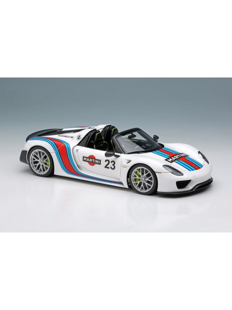 Porsche 918 Spyder Weissach Package Martini 1/43 Make-Up Eidolon Make Up - 5