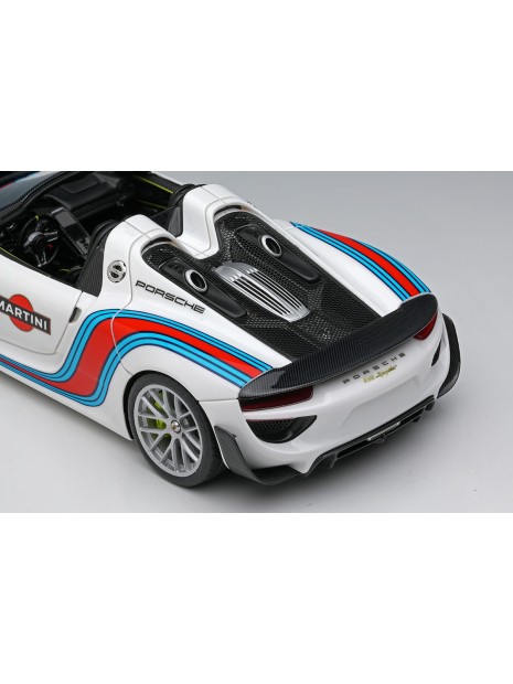 Porsche 918 Spyder Weissach Package Martini 1/43 Make-Up Eidolon Make Up - 7