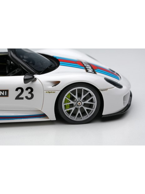 Porsche 918 Spyder Weissach Package Martini 1/43 Make-Up Eidolon Make Up - 8